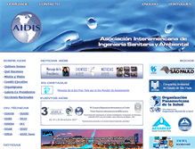Tablet Screenshot of aidis.org.br